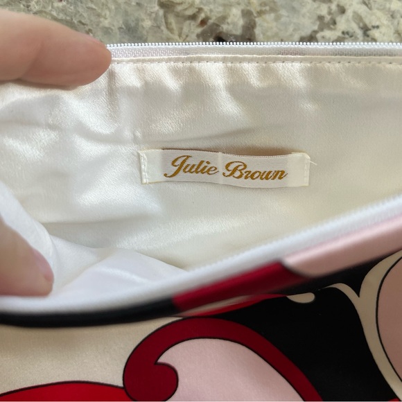 Julie Brown NWT silk wristlet - Picture 2 of 3
